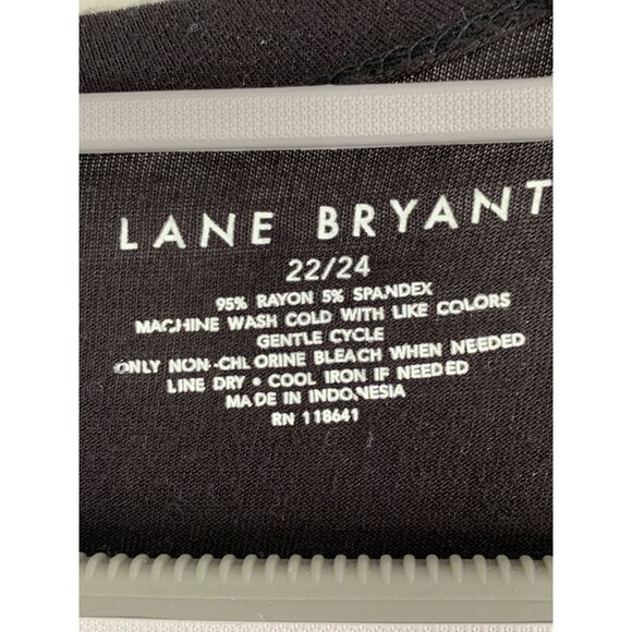 Lane Bryant Womens Black Swing Cardigan & Tan Chino Capri Pants Set 3X REE10488 - Picture 6 of 10